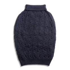 Cable Knit Dog Sweater