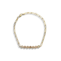 .75 Carat Desert Diamond Chain Bracelet