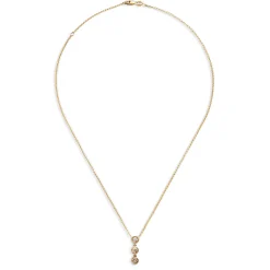 0.33 Carat Desert Diamond Drop Pendant Necklace