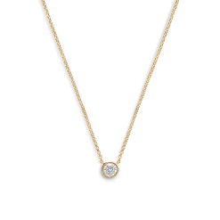1/2 Carat Round Diamond Necklace