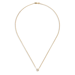 1/2 Carat Round Diamond Necklace