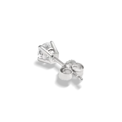 1/2 Carat Round Diamond Studs