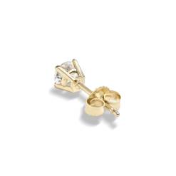 1/2 Carat Round Diamond Studs