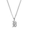 Chunky Detroit "D" Necklace