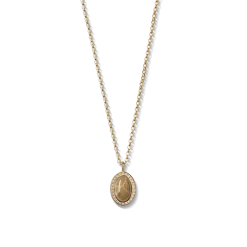Diamond Petoskey Petite Necklace