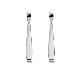 Elongated Teardrop Earrings