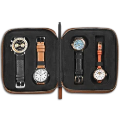 Four Watch Travel Case