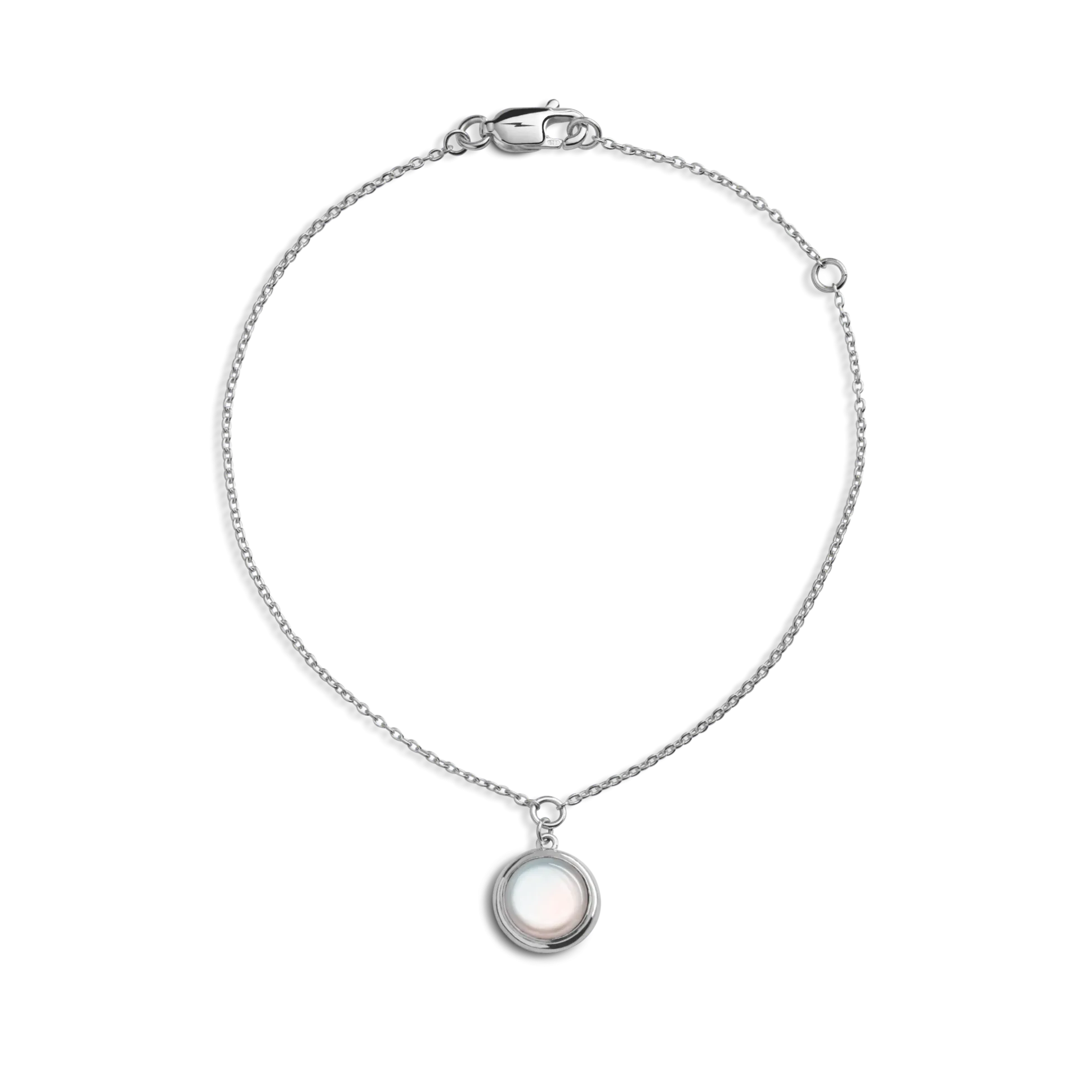 Heirloom Mother Of Pearl Charm Bracelet