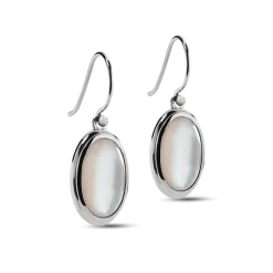 Heirloom Mother Of Pearl Drop Earrings