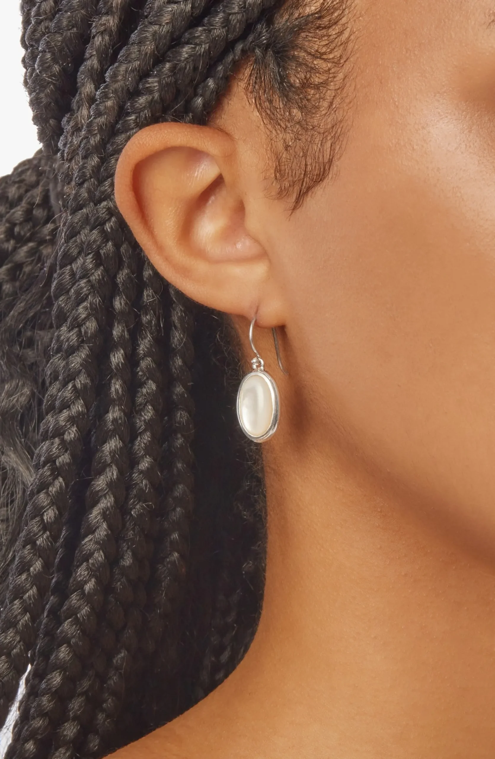 Heirloom Mother Of Pearl Drop Earrings