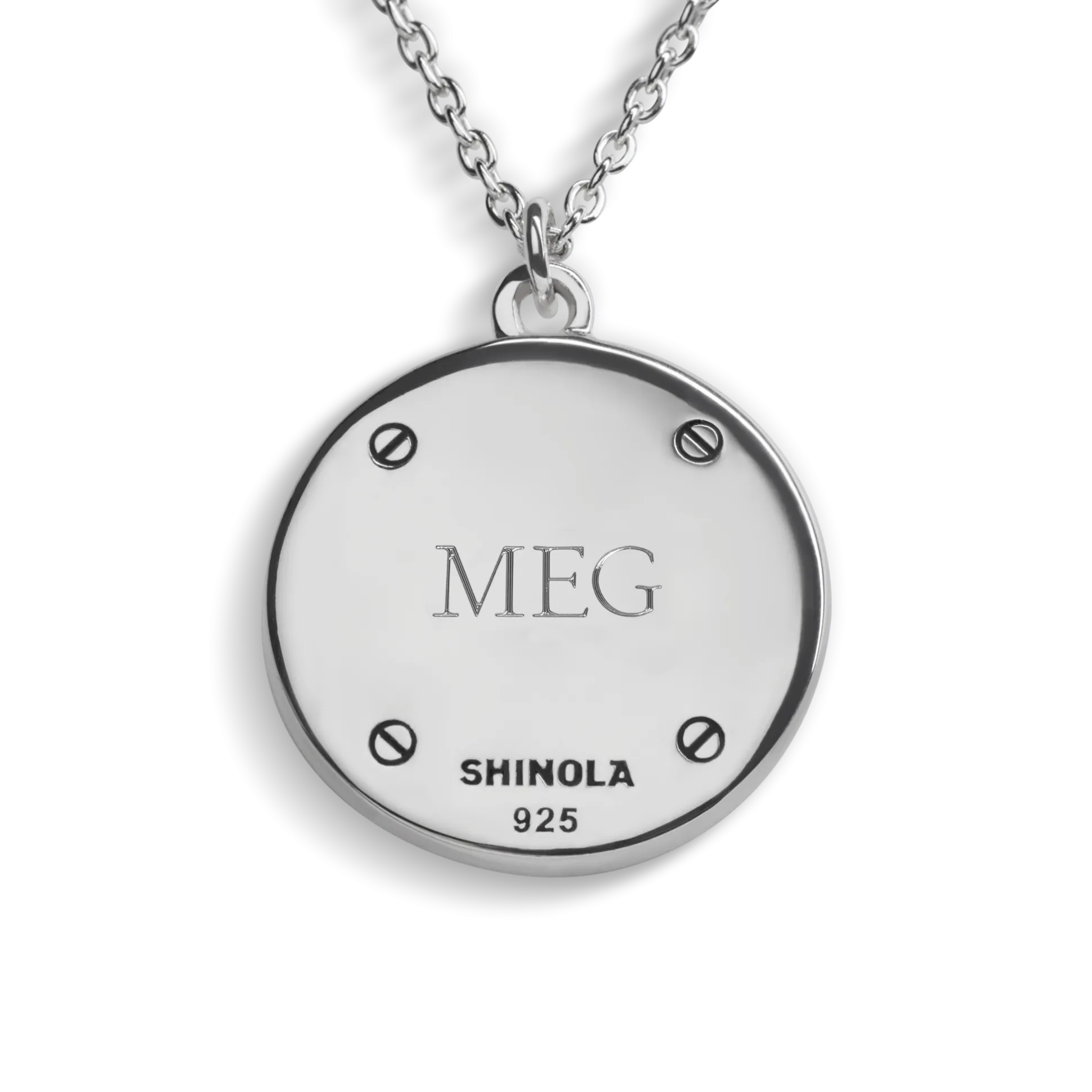 Heirloom Mother of Pearl Pendant Necklace