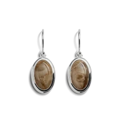 Heirloom Petoskey Drop Earrings