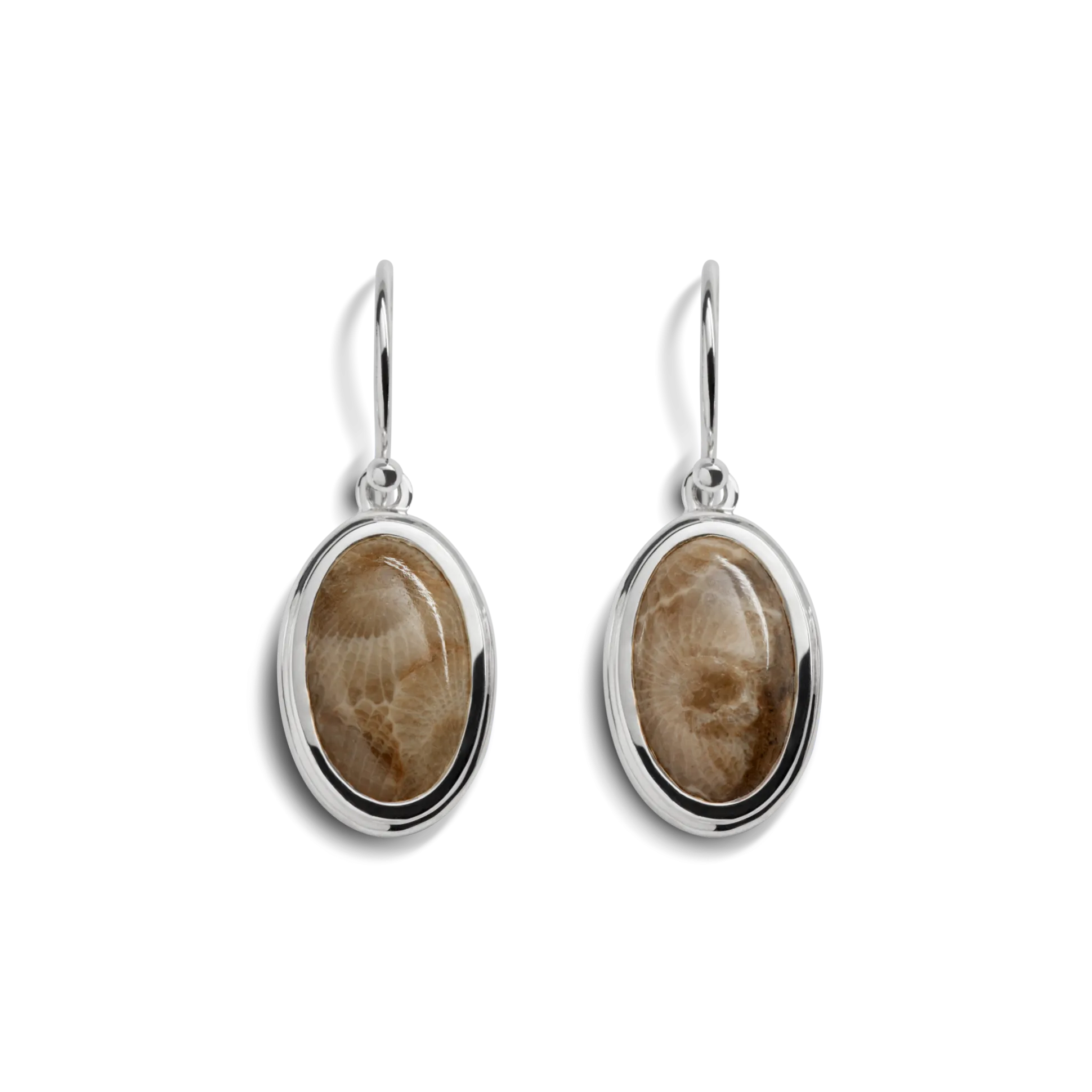 Heirloom Petoskey Drop Earrings