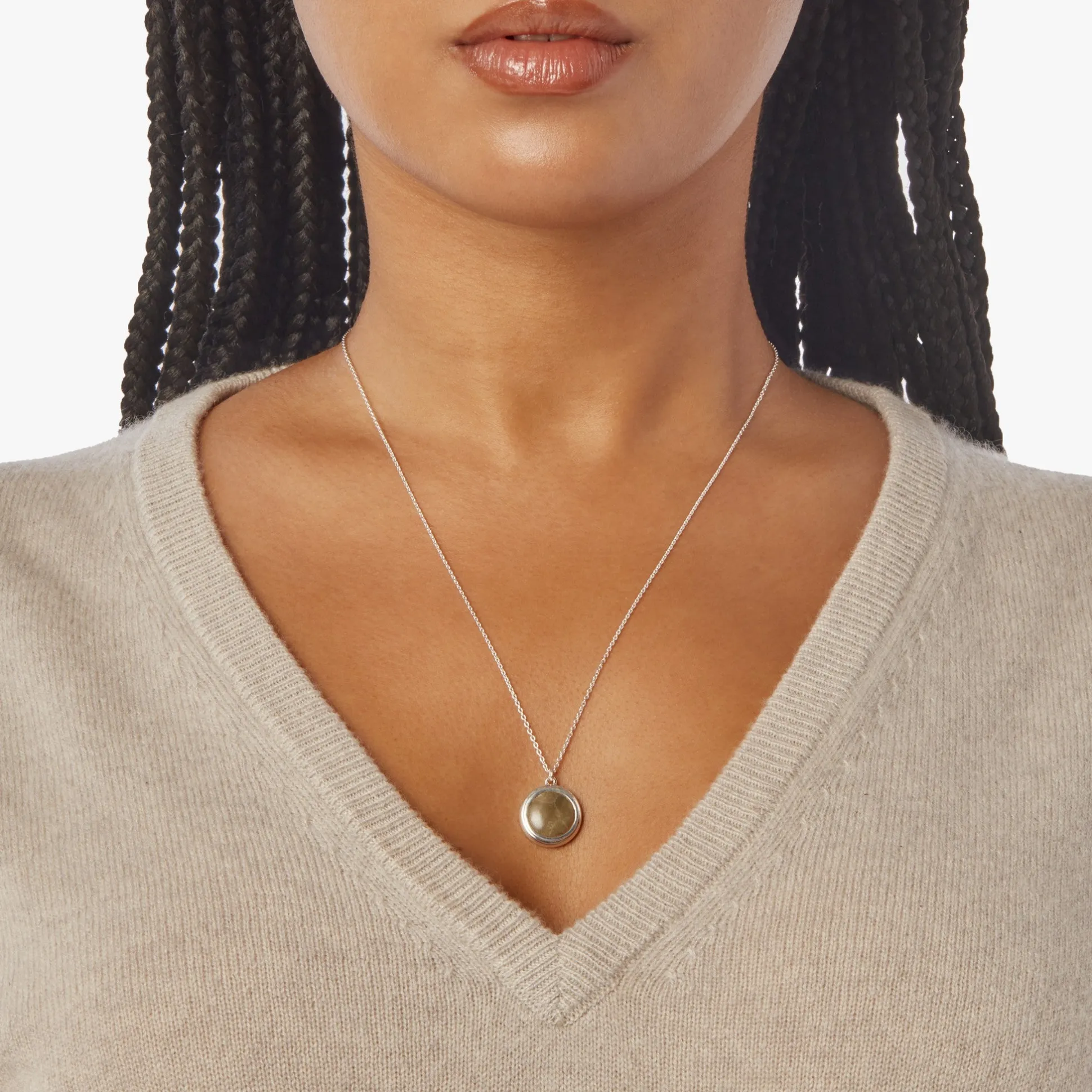 Heirloom Petoskey Pendant Necklace