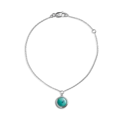 Heirloom Turquoise Charm Bracelet