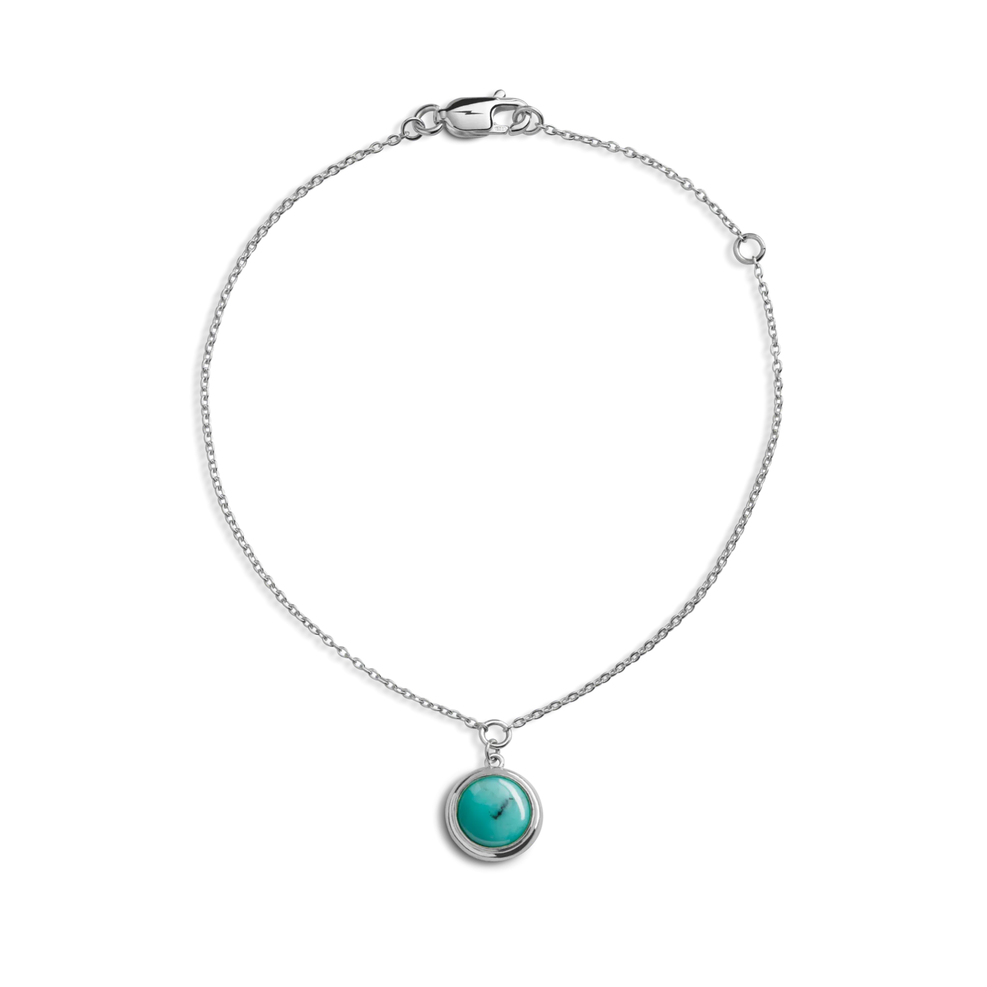Heirloom Turquoise Charm Bracelet