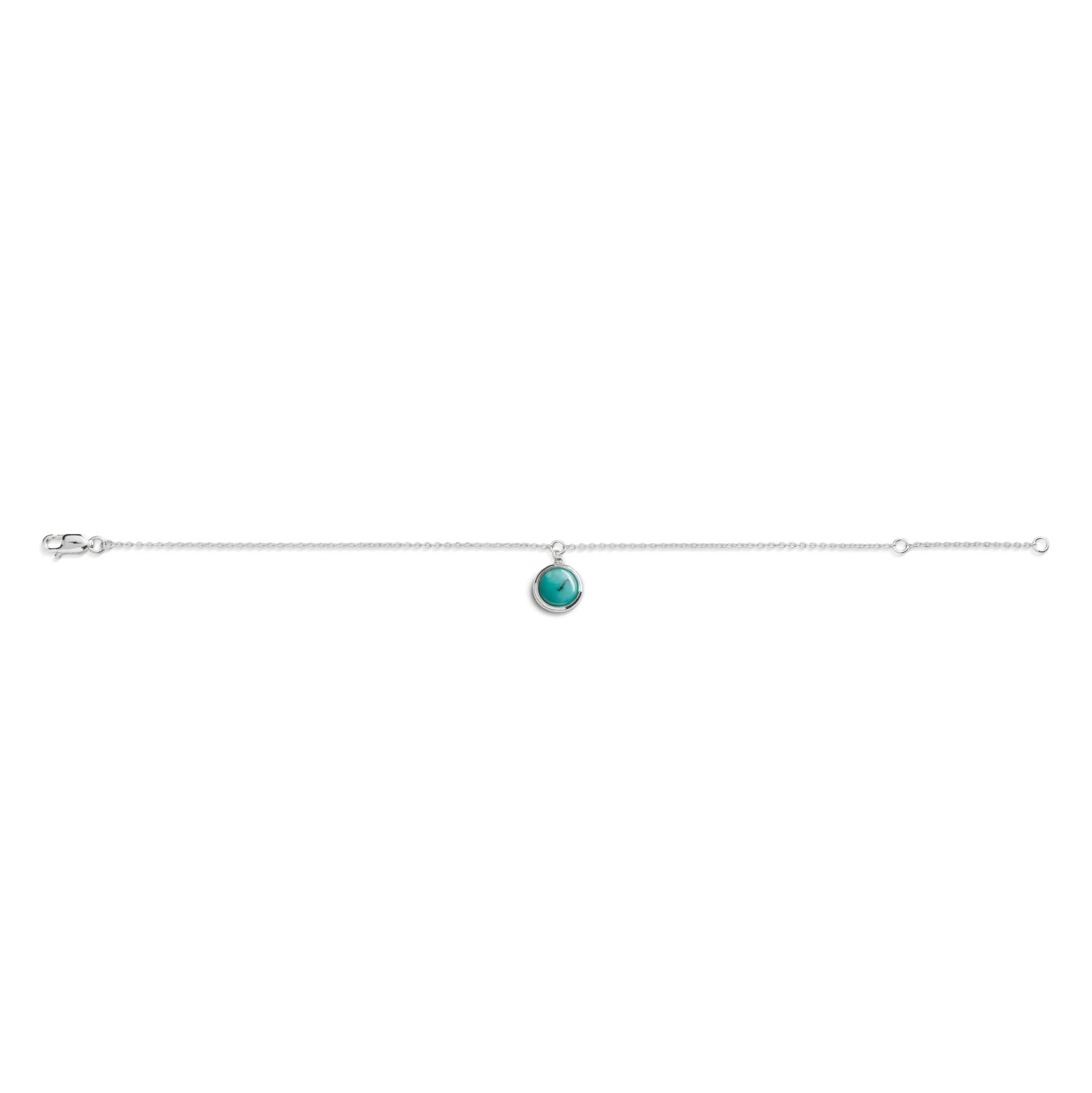 Heirloom Turquoise Charm Bracelet