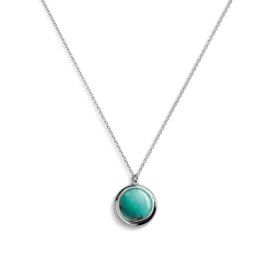 Heirloom Turquoise Pendant Necklace
