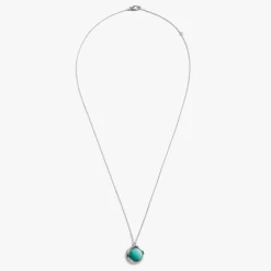 Heirloom Turquoise Pendant Necklace