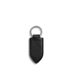 Leather Monogram Key Fob