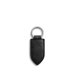 Leather Monogram Key Fob