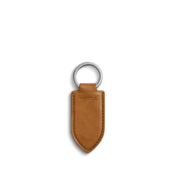 Leather Monogram Key Fob