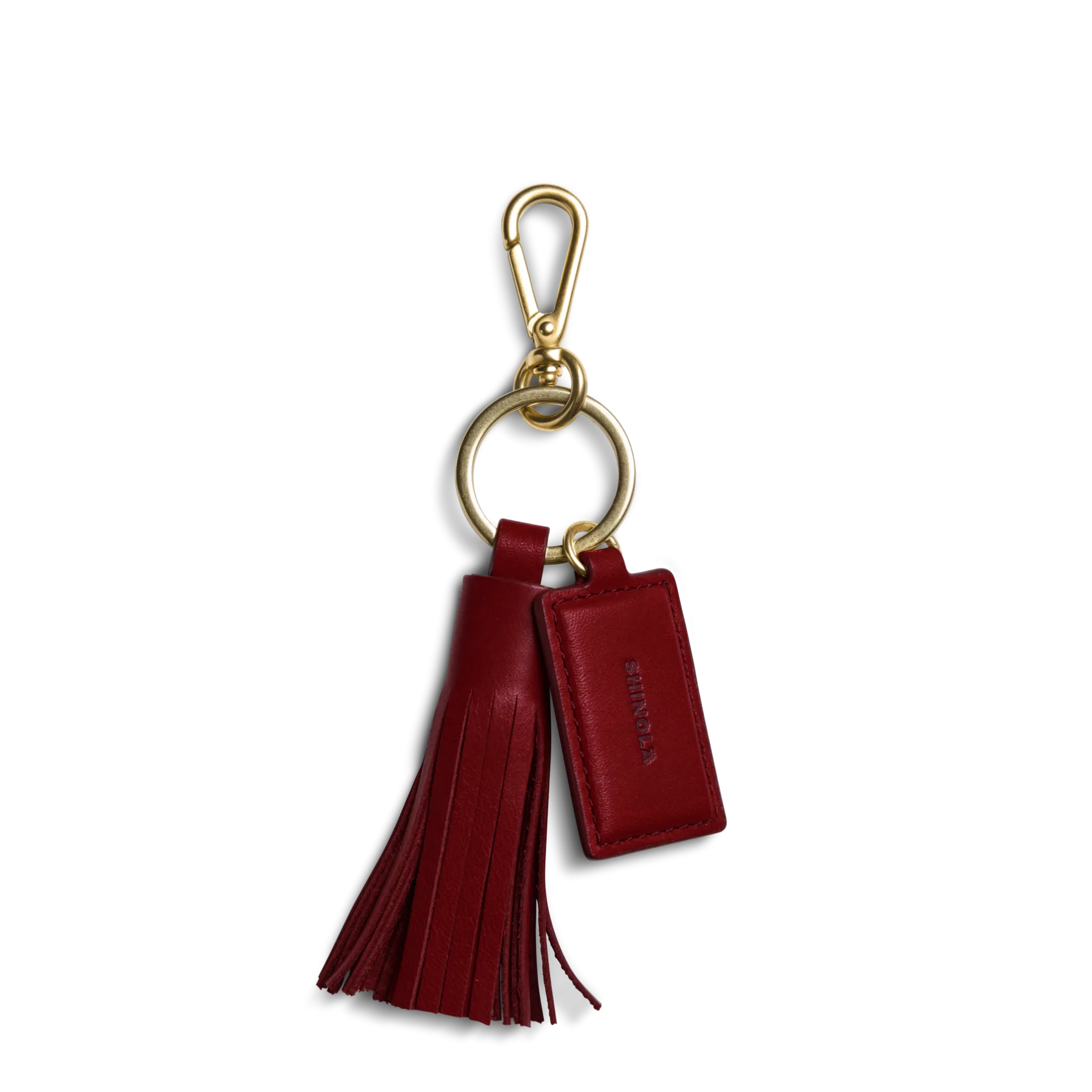 Leather Tassel Keychain