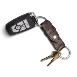 Leather Valet Key Fob