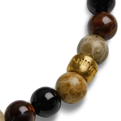 8mm Beaded Bracelet Multi Stone