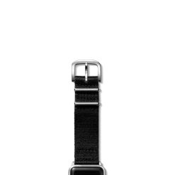20mm Black Split Nylon Apple Watch Strap