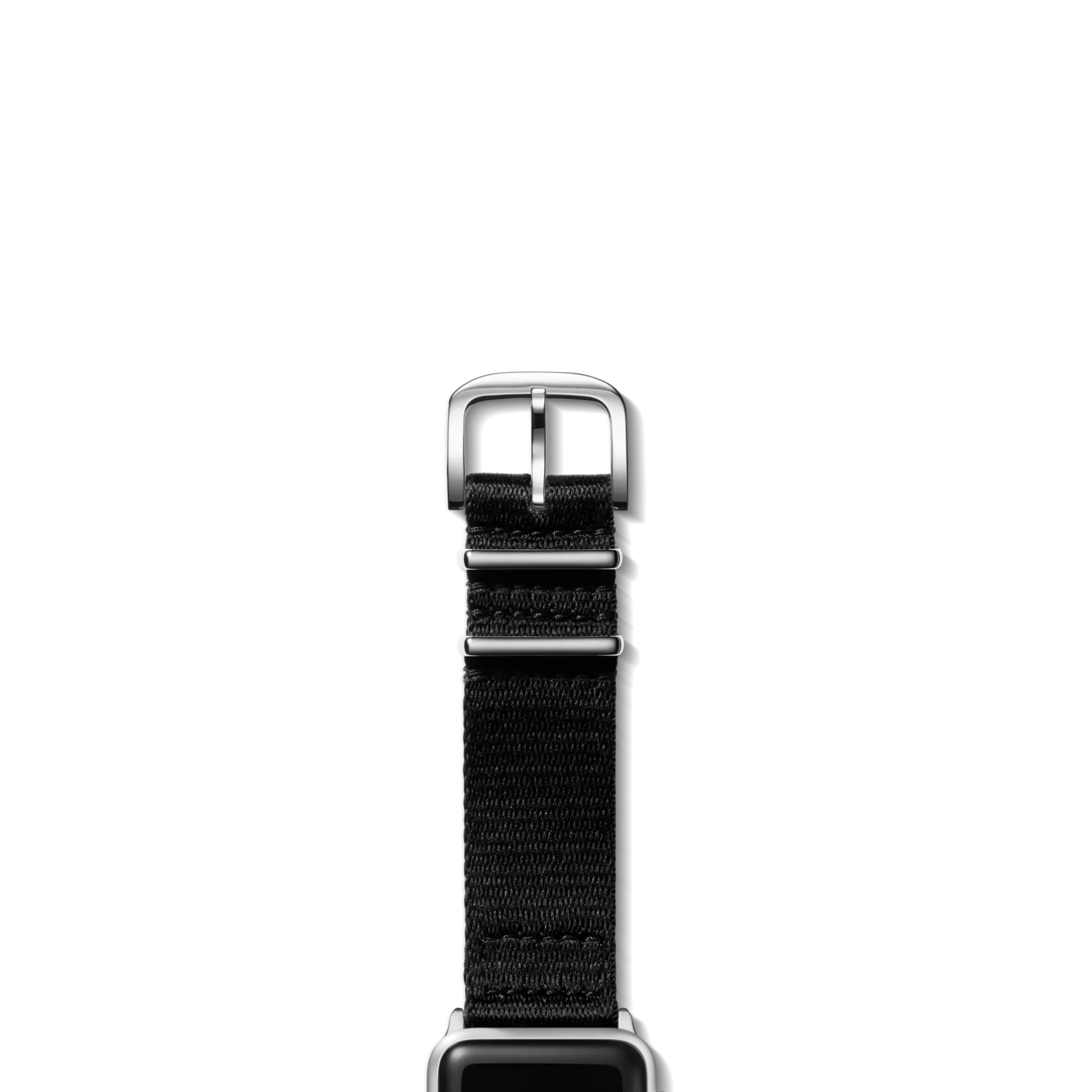 20mm Black Split Nylon Apple Watch Strap