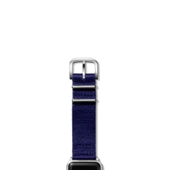 20mm Black Split Nylon Apple Watch Strap