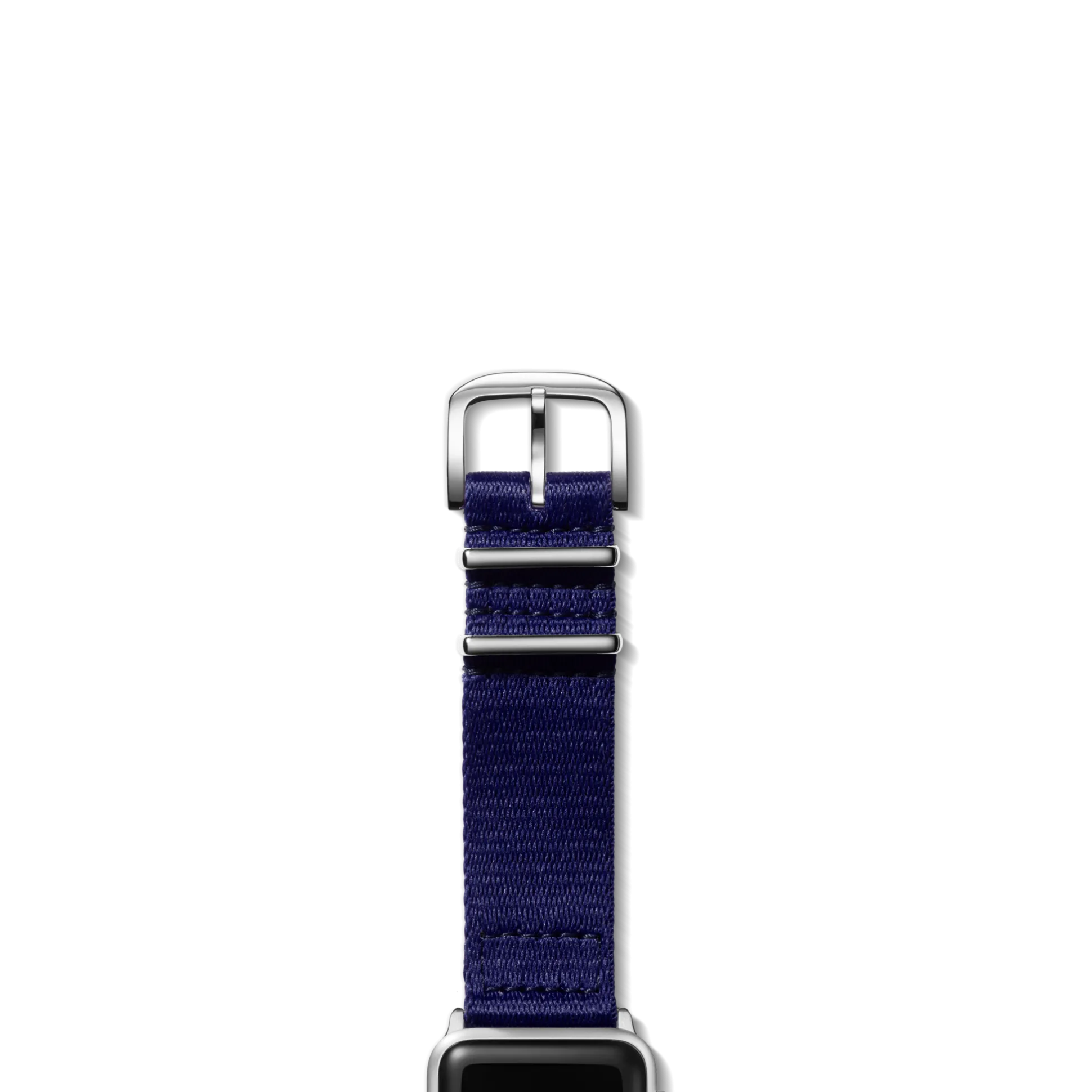 20mm Black Split Nylon Apple Watch Strap
