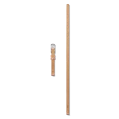 8mm Blush Double Wrap Leather Watch Strap