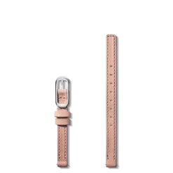 8mm Blush Double Wrap Leather Watch Strap