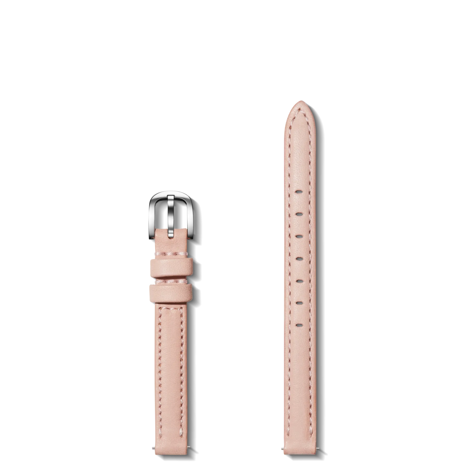 10mm Blush Leather Watch Strap