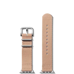 20mm Blush Split Nylon Apple Watch Strap