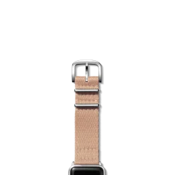 20mm Blush Split Nylon Apple Watch Strap