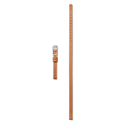 8mm Bourbon/Blush Reversible Leather Strap