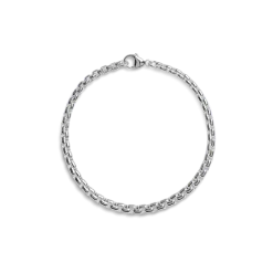 4mm Box Chain Bracelet