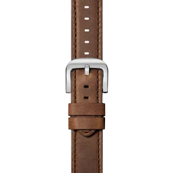 24mm British Tan Leather Watch Strap (XL)