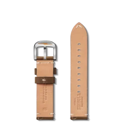 20mm British Tan Leather Watch Strap