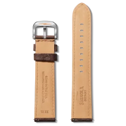 22mm Cattail Leather Watch Strap (XL)