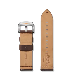 24mm Cattail Leather Watch Strap
