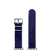 20mm Dark Navy Split Nylon Apple Watch Strap
