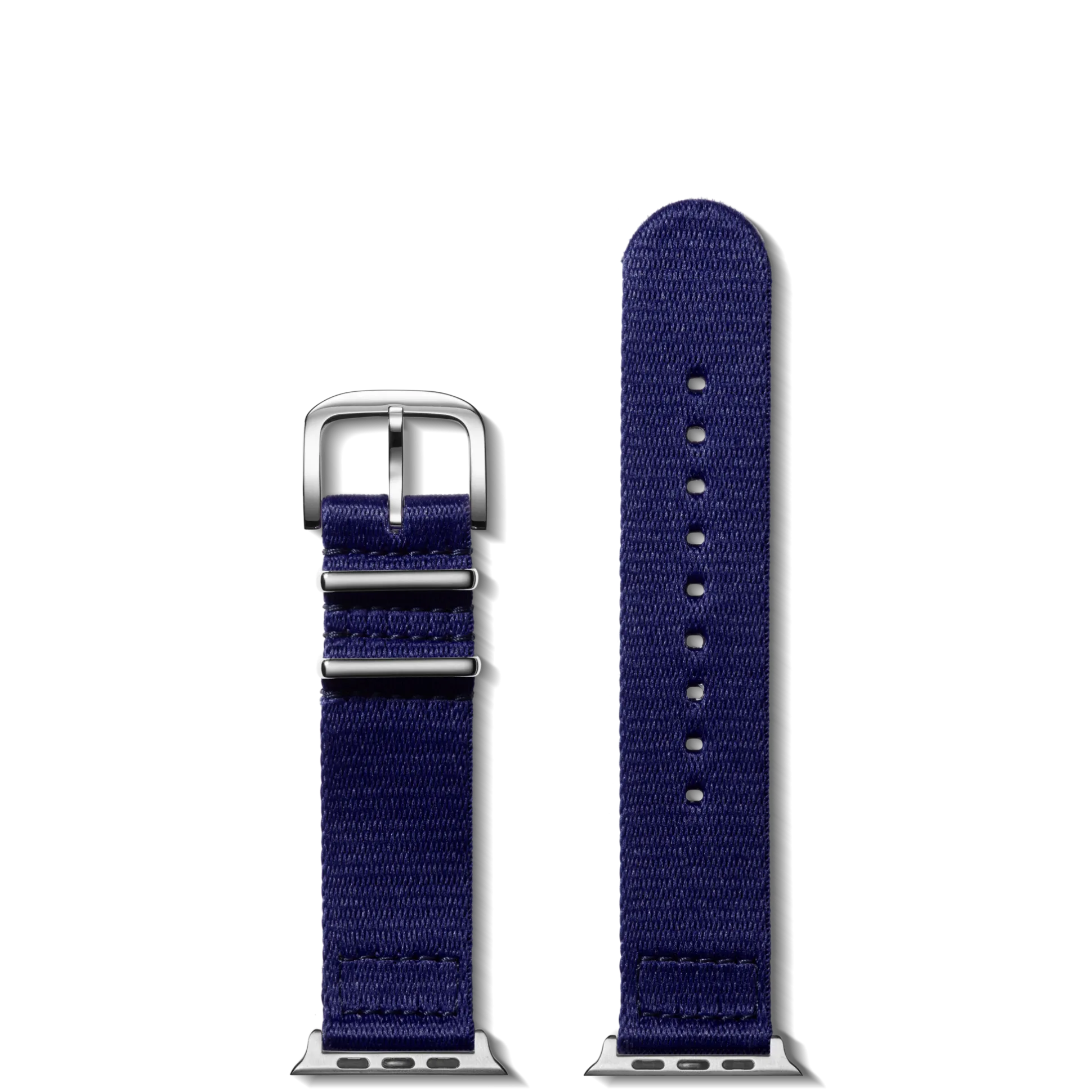 20mm Dark Navy Split Nylon Apple Watch Strap