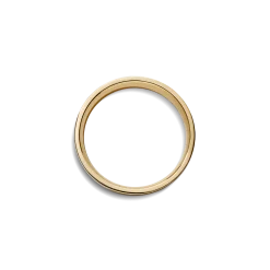 6mm Flat Yellow Gold Band
