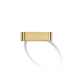 6mm Flat Yellow Gold Band