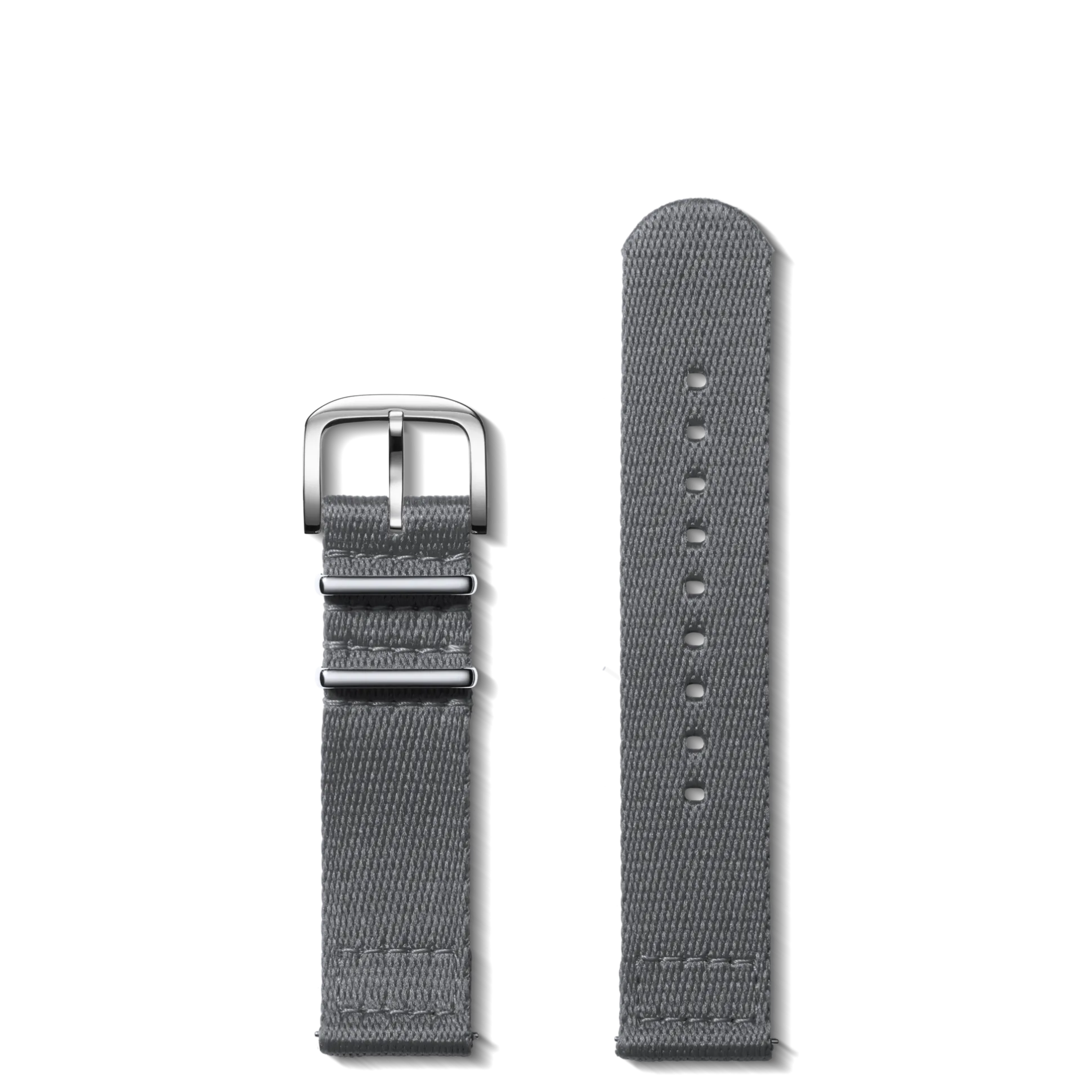 20mm Gray G10 Nylon Watch Strap