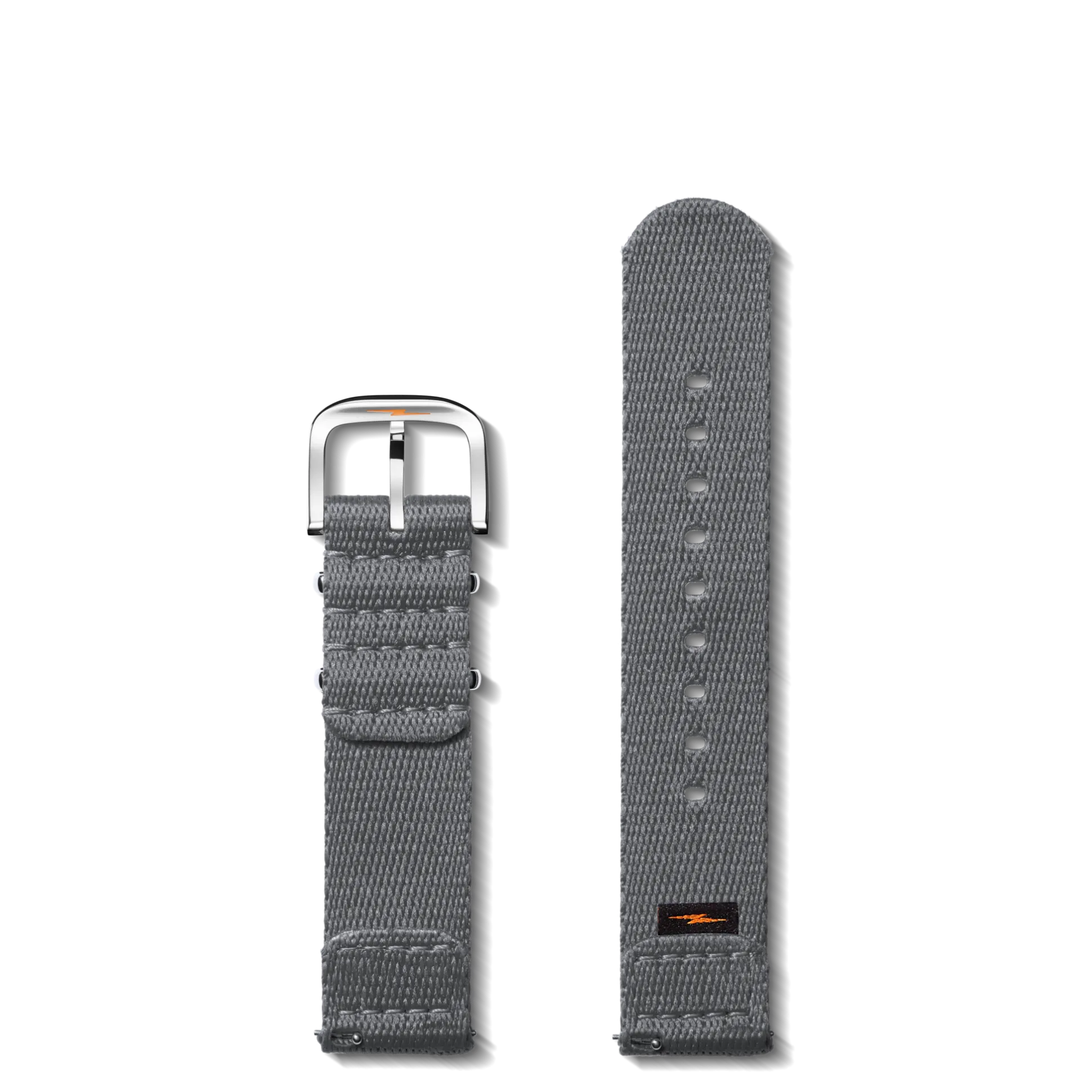 20mm Gray G10 Nylon Watch Strap